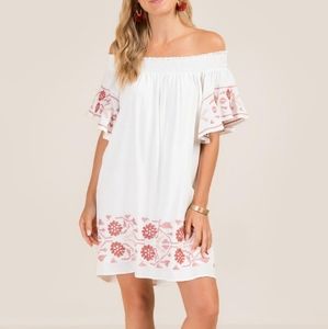 Francesca's Blue Rain Dress